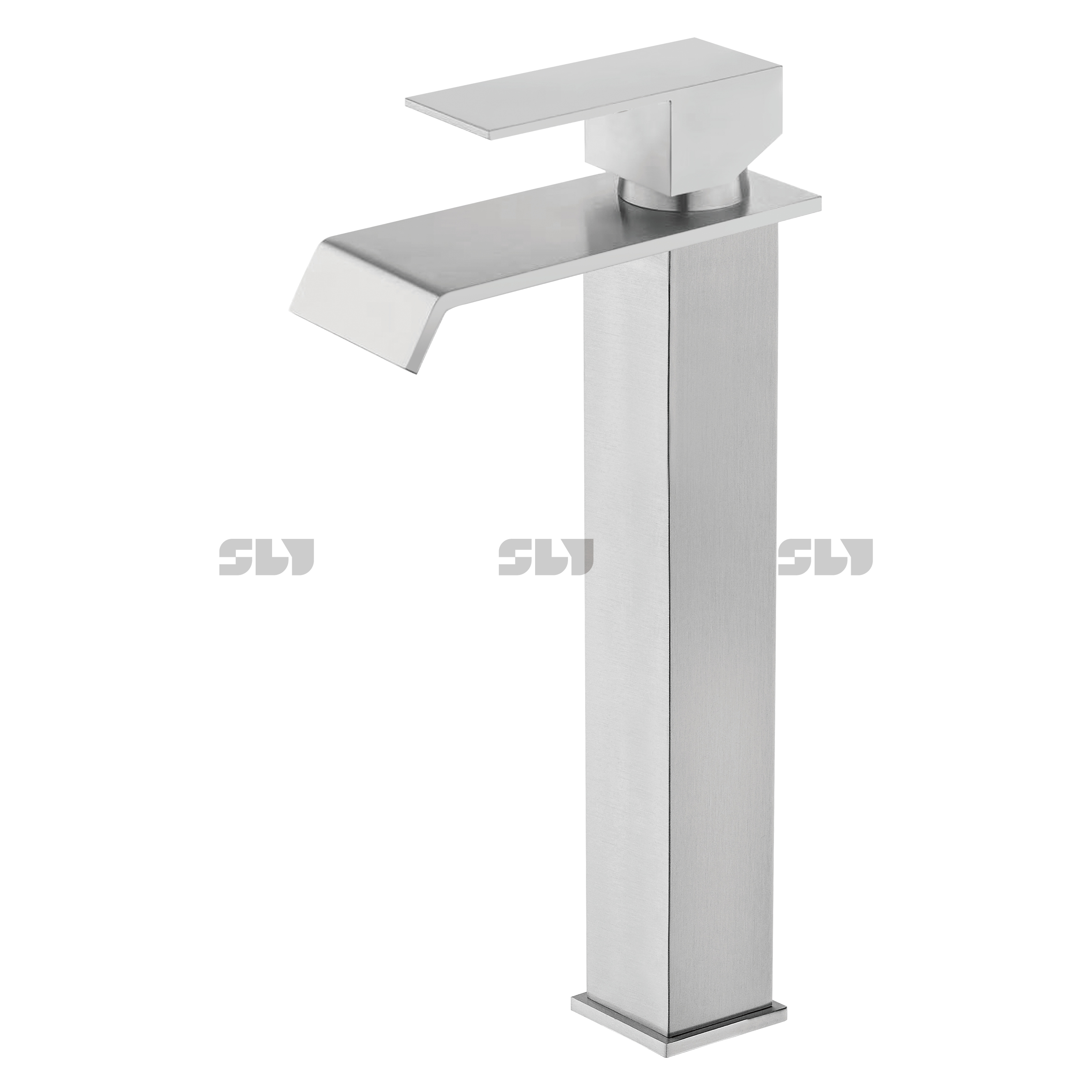 SLY Stainless Steel Faucet Bathroom Modern Faucet Single Hole Faucet